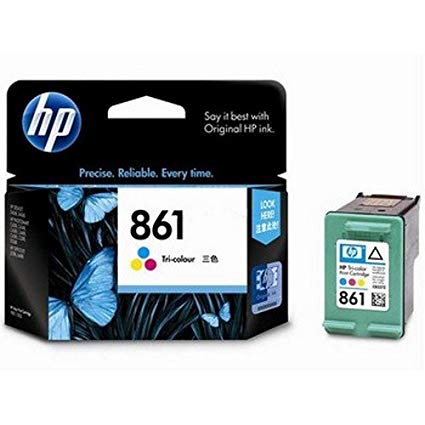 HP 861 Tri color Ink Cartridge